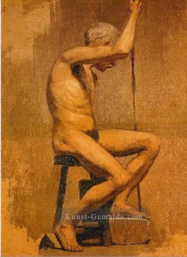 Etude Academique 1895 Kubismus Ölgemälde